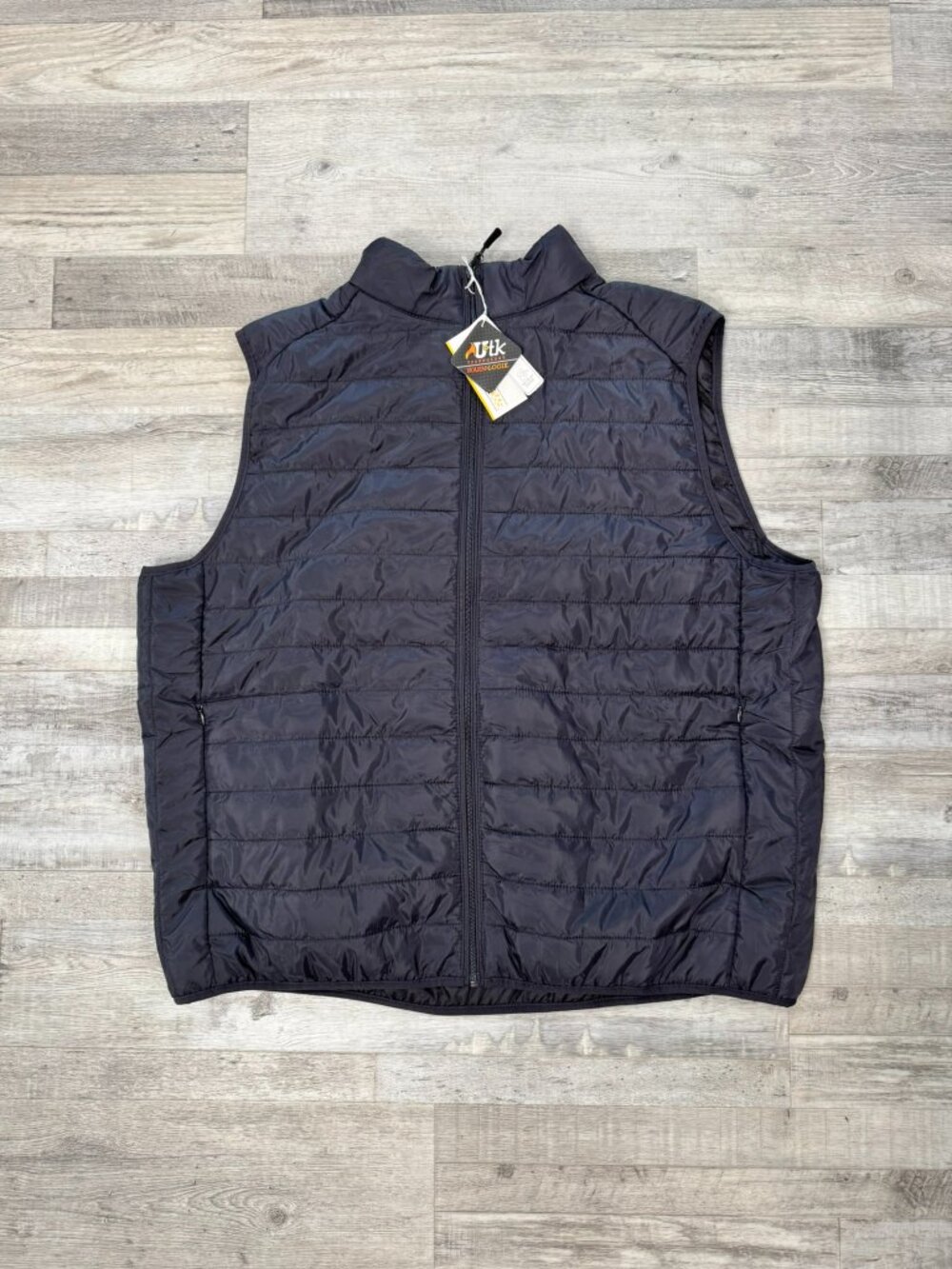 Core 365 NWT Men's Black Full Zip Puffer Quilted Vest Size 2X E13